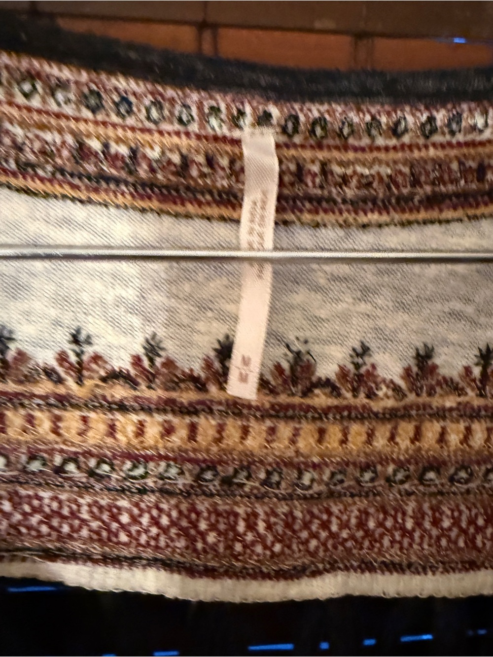 Free People Snow Kisses Blouse in Cream, guc sz M 
FREE PEOPLE - Picture 4 of 9